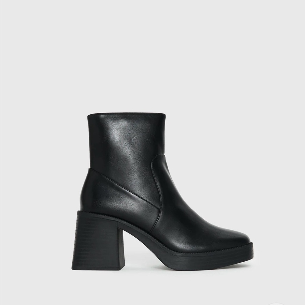 Platform Heel Boots Princess Polly